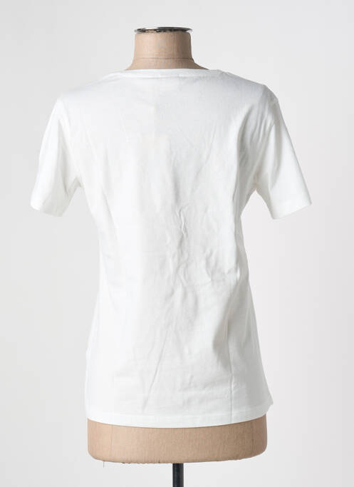 Tricou alb CREAM femeie