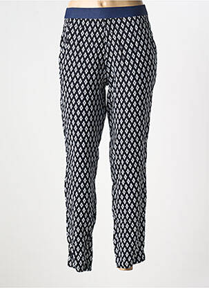 Jegging țesătură poplin talie înaltă negru CONCEPT K femeie