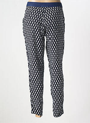 Jegging țesătură poplin talie înaltă negru CONCEPT K femeie