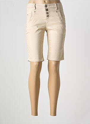 Bermudă bej CREAM femeie