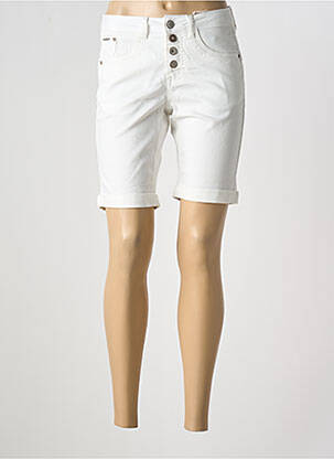 Bermudă alb CREAM femeie