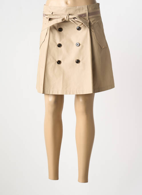 Fustă scurtă bej FRACOMINA femeie