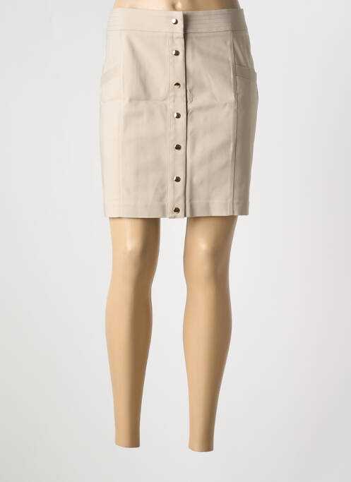 Fustă mini bej MORGAN femeie