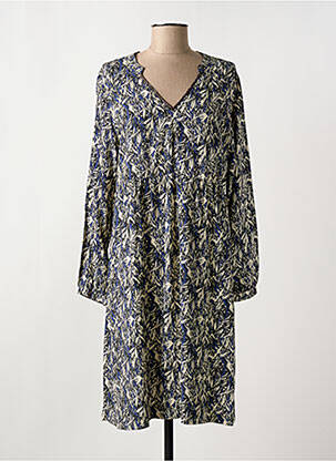 Rochie midi albastru ELLE EST OU LA MER femeie