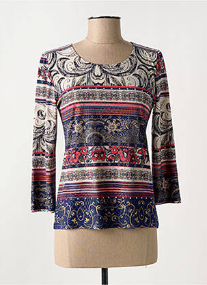 Top albastru GEVANA femeie