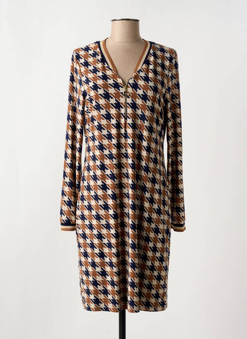 Rochie midi bej BATIDA femeie