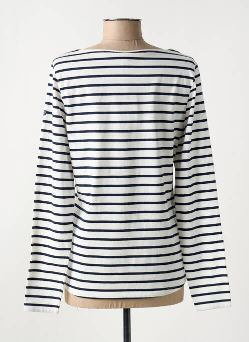 Top alb ELLE EST OU LA MER femeie