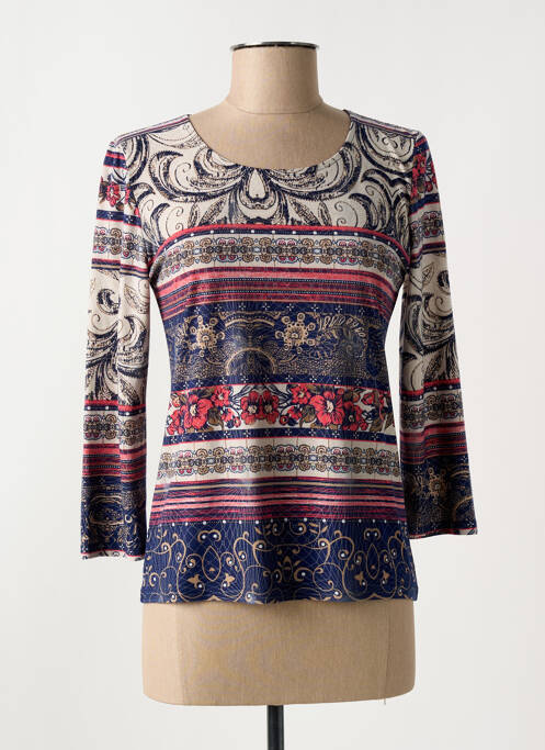 Top albastru GEVANA femeie