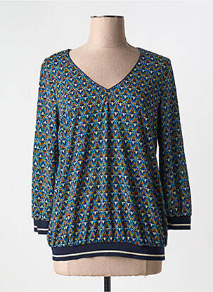 Top albastru RENATTO BENE femeie