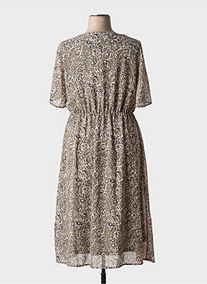 Rochie midi croială fluidă mâneci scurte verde ONLY CARMAKOMA femeie
