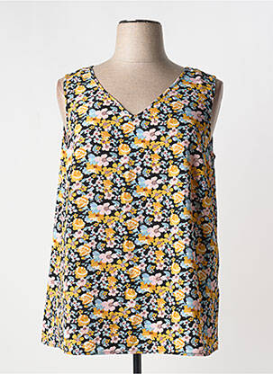 Top galben ONLY CARMAKOMA femeie