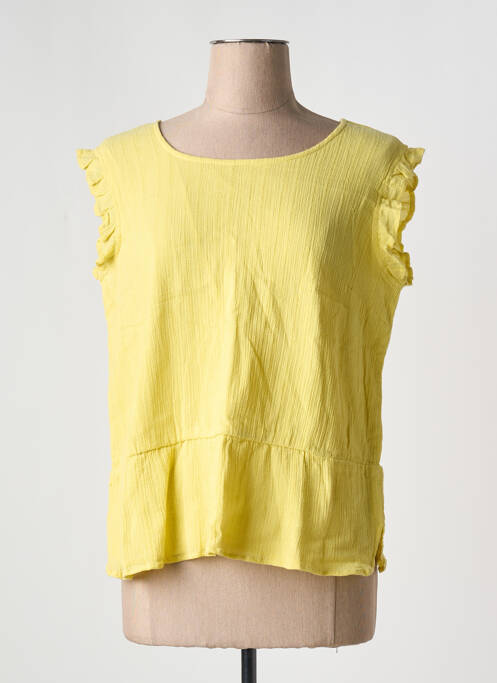 Top galben C'EST BEAU LA VIE femeie