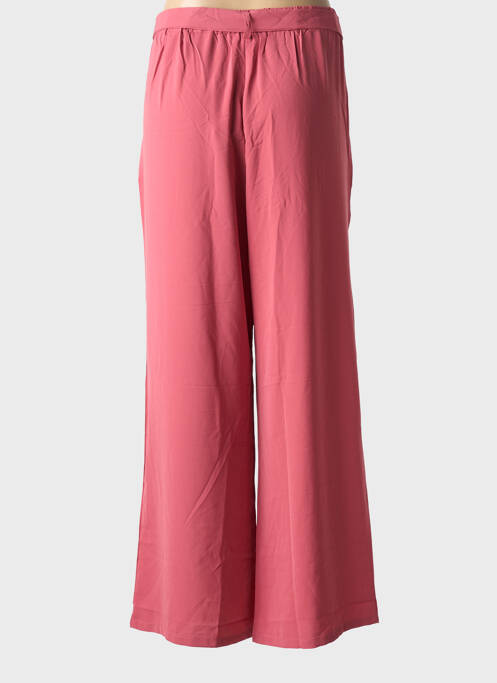 Pantalon drept roz CERISE BLUE femeie