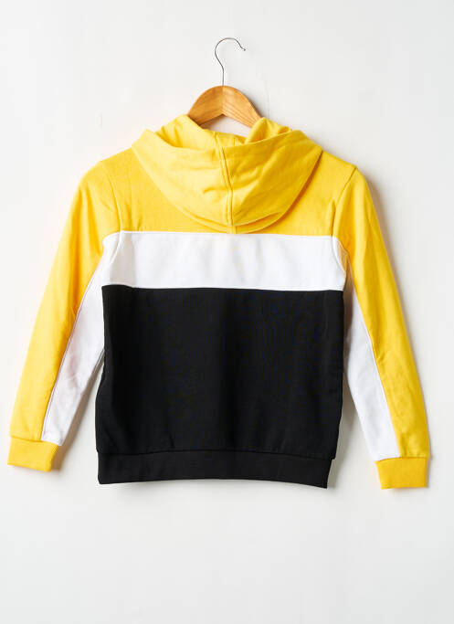 Hanorac cu glugă galben FILA băiat