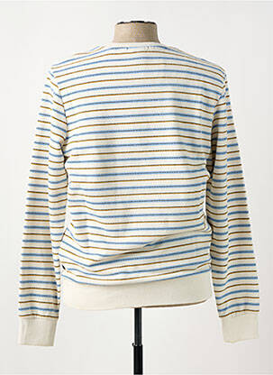 Pulover guler rotund mâneci lungi alb SCOTCH & SODA bărbat