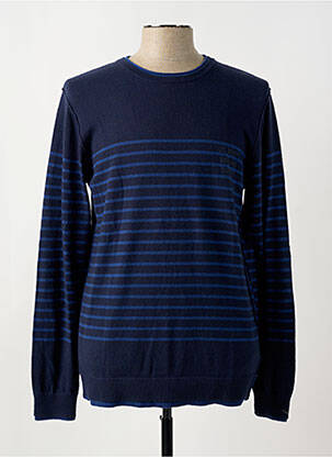 Pulover albastru LE TEMPS DES CERISES bărbat