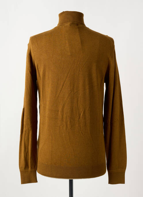 Pulover cu guler înalt maro SCOTCH & SODA bărbat