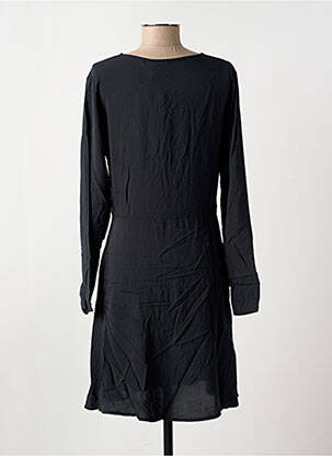 Rochie midi mâneci lungi mâneci lungi negru ICHI femeie