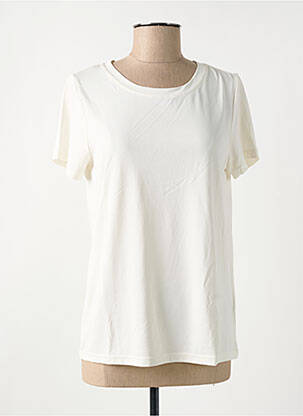 Tricou elasticitate mâneci scurte bej MINIMUM femeie