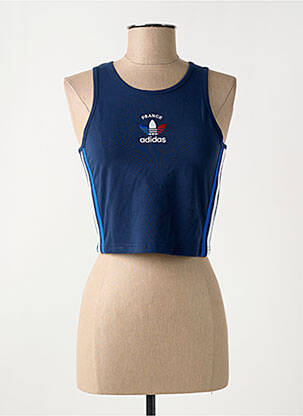 Top albastru ADIDAS femeie