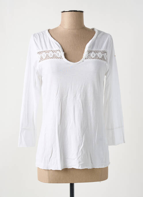 Tricou alb BREIZH ANGEL femeie