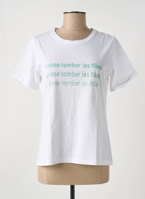 Tricou alb YUKA femeie