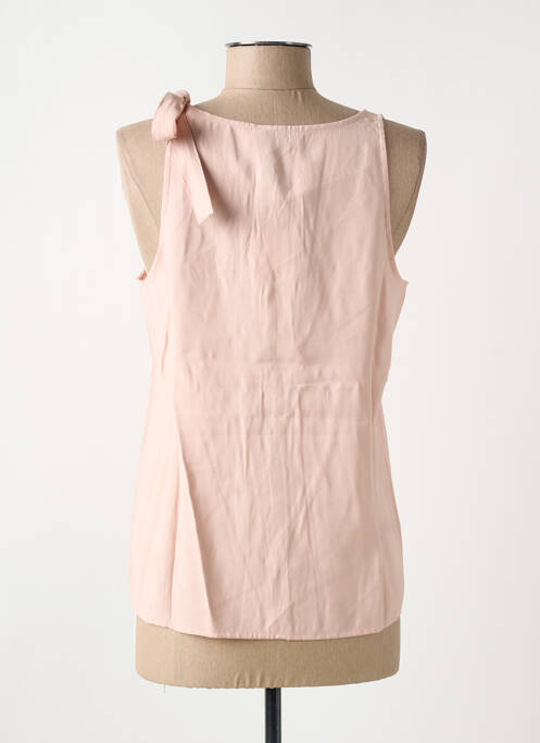 Top croială cambrată fără mâneci roz MOLLY BRACKEN femme