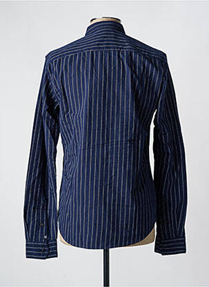 Cămașă cu mâneci lungi imprimeu fantezie albastru SCOTCH & SODA bărbat