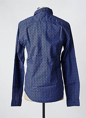 Cămașă cu mâneci lungi imprimeu fantezie albastru SCOTCH & SODA bărbat