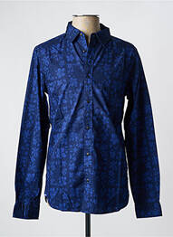 Cămașă cu mâneci lungi imprimeu fantezie albastru SCOTCH & SODA homme