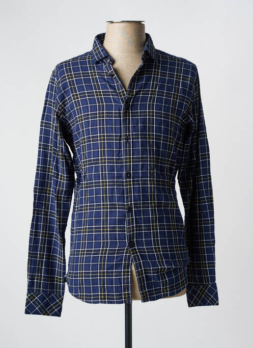 Cămașă cu mâneci lungi albastru DSTREZZED bărbat