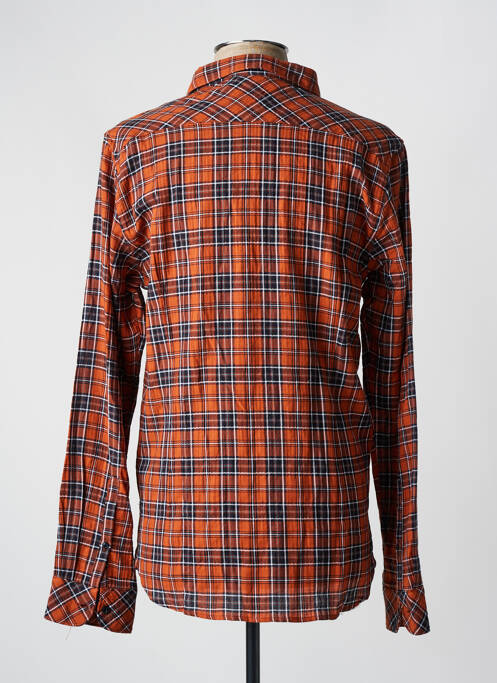 Cămașă cu mâneci lungi maro DSTREZZED bărbat