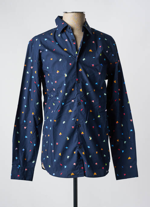 Cămașă cu mâneci lungi albastru SELECTED bărbat