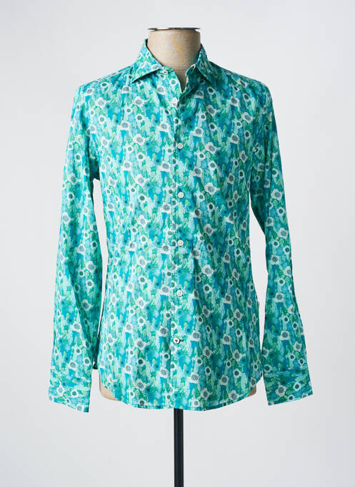 Cămașă cu mâneci lungi verde GANESH bărbat