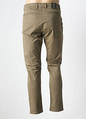 Pantalon chino elasticitate mărime normală verde RECYCLED ART WORLD bărbat