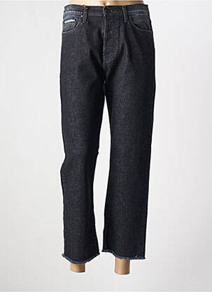 Blugi cu croială dreaptă negru DONOVAN femeie