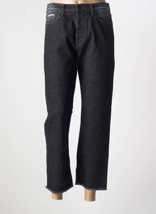 Blugi cu croială dreaptă negru DONOVAN femeie