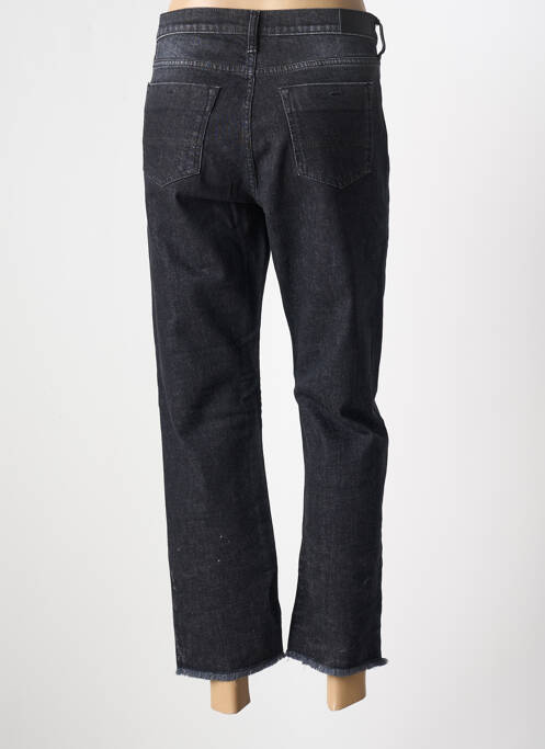 Blugi cu croială dreaptă negru DONOVAN femeie