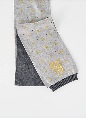 Eșarfă broderie gri IKKS băiat