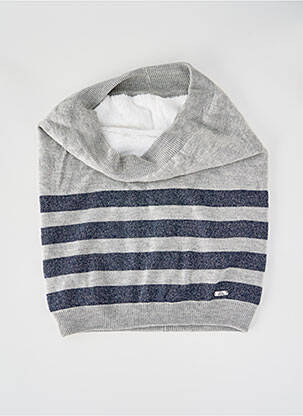 Guler / Eșarfă de gât albastru IKKS fată