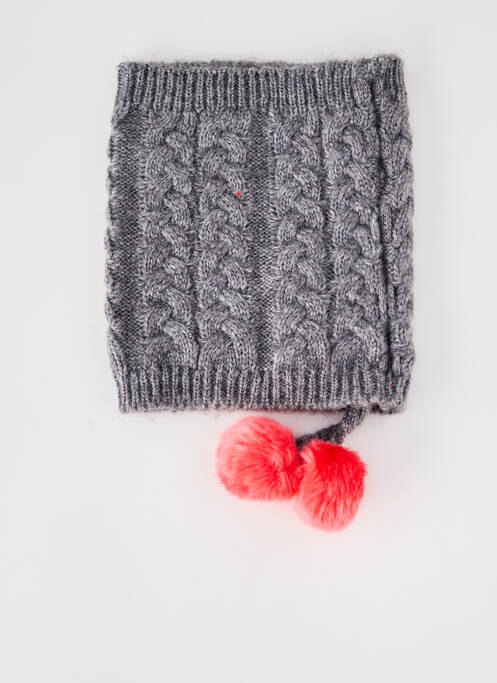 Guler / Eșarfă de gât gri IKKS fată