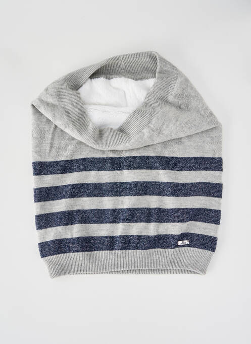 Guler / Eșarfă de gât albastru IKKS fată