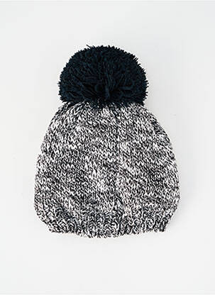 Căciulă tricot gros negru IKKS fată