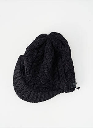 Căciulă tricot gros negru IKKS copil