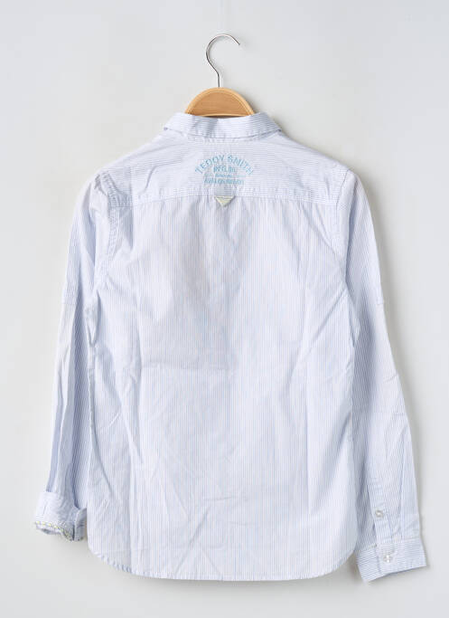 Cămașă cu mâneci lungi albastru TEDDY SMITH băiat