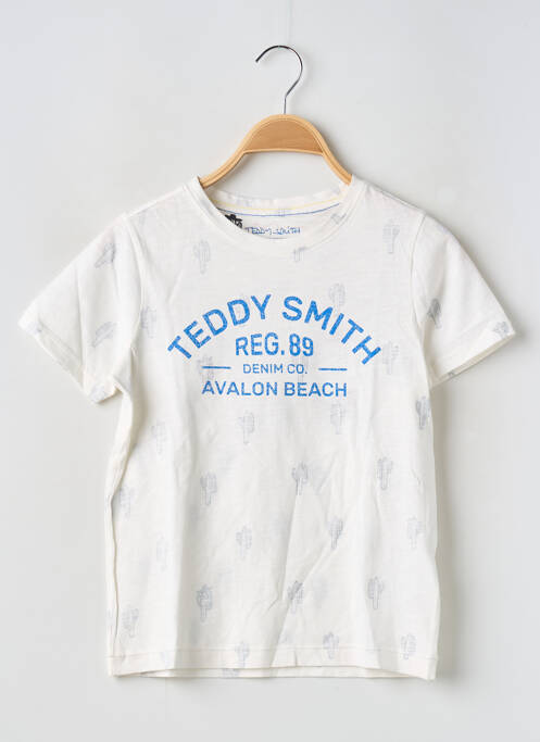 Tricou alb TEDDY SMITH băiat