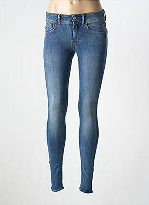 Blugi skinny elasticitate talie joasă albastru G STAR femeie