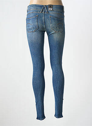 Blugi skinny elasticitate talie joasă albastru G STAR femeie