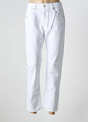 Blugi croială Mom alb REIKO femeie