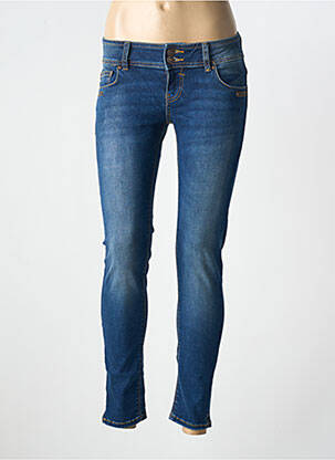 Blugi skinny elasticitate talie joasă albastru LTB femeie